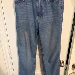 Target Women's Straight Leg Blue Jeans